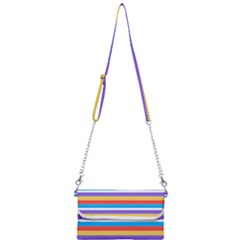 Stripes Pattern Design Lines Mini Crossbody Handbag