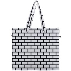 Bricks Wall Pattern Seamless Canvas Travel Bag