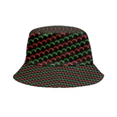 Geometric Pattern Design Line Inside Out Bucket Hat