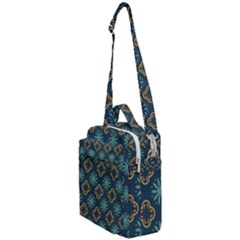 Flowers Pattern Design Abstract Crossbody Day Bag