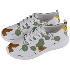 Nasturtium Flowers Plant Leaves Men s Lightweight Sports Shoes