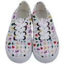 Snails Butterflies Pattern Seamless Kids  Classic Low Top Sneakers View1