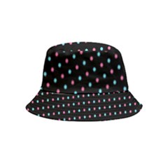 Pattern Dots Dot Seamless Inside Out Bucket Hat (kids)