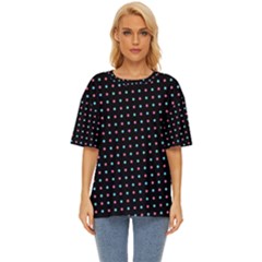 Pattern Dots Dot Seamless Oversized Basic T-shirt