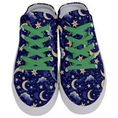 Night Moon Seamless Half Slippers