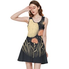 Flowers Space Inside Out Racerback Dress by Maspions