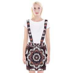 Mandala Design Pattern Braces Suspender Skirt