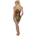 Monstera Colorful Leaves Foliage To One Side Swimsuit View2