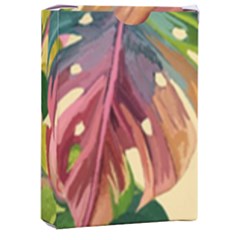 Monstera Colorful Leaves Foliage Playing Cards Single Design (rectangle) With Custom Box