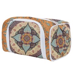 Mandala Floral Decorative Flower Toiletries Pouch