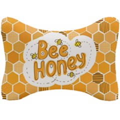 Bee Honey Honeycomb Hexagon Seat Head Rest Cushion