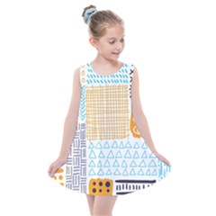 Premium Quality Elegant Orange Kids  Summer Dress