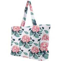 Flowers Hydrangeas Simple Shoulder Bag