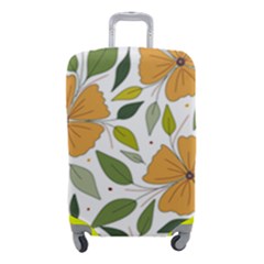 Flower Petal Plant Leaves Luggage Cover (small) by Maspions