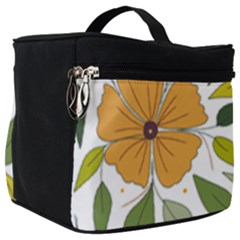 Flower Petal Plant Leaves Make Up Travel Bag (big)