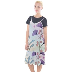 Flower Paint Flora Nature Plant Camis Fishtail Dress