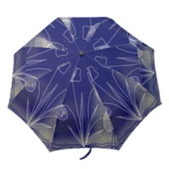 Flower Nature Abstract Art Folding Umbrellas