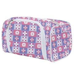 Flower Art Pattern Geometric Toiletries Pouch