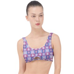 Flower Art Pattern Geometric The Little Details Bikini Top by Maspions