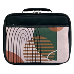 Line Forms Art Drawing Background Lunch Bag