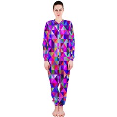 Floor Colorful Triangle Onepiece Jumpsuit (ladies) by Maspions