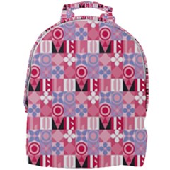 Scandinavian Abstract Pattern Mini Full Print Backpack