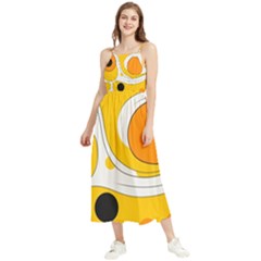 Abstract Pattern Boho Sleeveless Summer Dress by Maspions