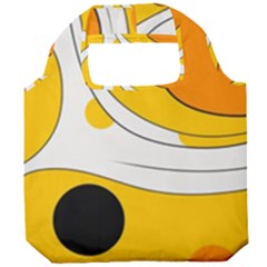 Abstract Pattern Foldable Grocery Recycle Bag