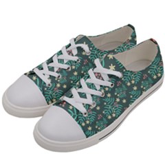 Illustration Pattern Seamless Men s Low Top Canvas Sneakers