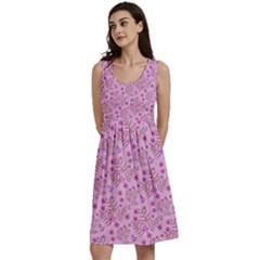 Illustration Pattern Seamless Classic Skater Dress