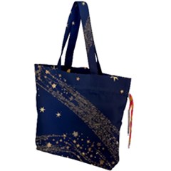 Starsstar Glitter Drawstring Tote Bag