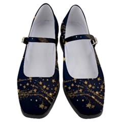 Starsstar Glitter Women s Mary Jane Shoes