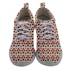 Geometric Tribal Pattern Design Women Athletic Shoes