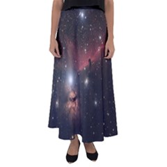 Ic434(d) Horsehead Nebula Flared Maxi Skirt by poupipou