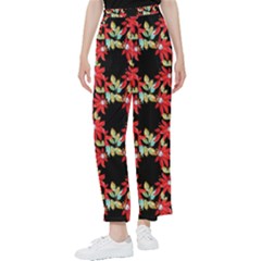 Floral Geometry Women s Pants 