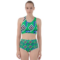 Beauitiful Geometry Racer Back Bikini Set by Sparkle