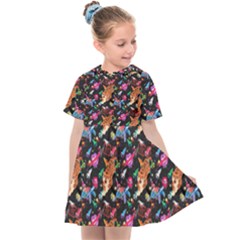 Beautiful Pattern Kids  Sailor Dress