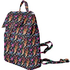 Beautiful Pattern Buckle Everyday Backpack