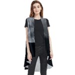 Moon Sleeveless Chiffon Waistcoat Shirt