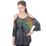 NGC7822 Flutter Sleeve T-Shirt 