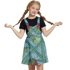 Spring Time Kids  Apron Dress