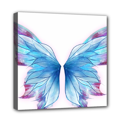 Butterfly-drawing-art-fairytale  Mini Canvas 8  X 8  (stretched) by saad11