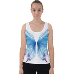 Butterfly-drawing-art-fairytale  Velvet Tank Top