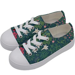 Spring Design  Kids  Low Top Canvas Sneakers by AlexandrouPrints