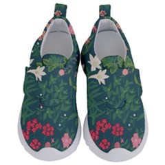 Spring Design  Kids  Velcro No Lace Shoes by AlexandrouPrints