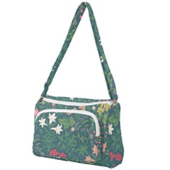 Spring Design  Front Pocket Crossbody Bag by AlexandrouPrints