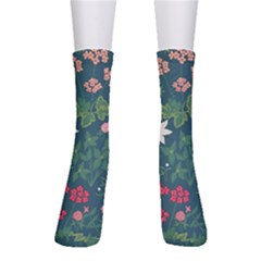 Spring Design  Crew Socks by AlexandrouPrints