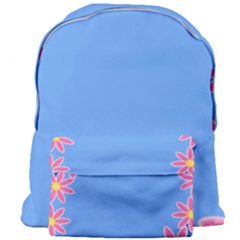 Flowers Space Frame Ornament Giant Full Print Backpack