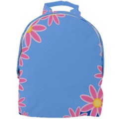 Flowers Space Frame Ornament Mini Full Print Backpack