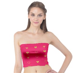 Illustrations Heart Pattern Design Tube Top by Maspions